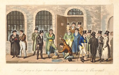 Tom, Jerry and Logic Visiting Condemned Prisoners at Newgate Prison, from 
